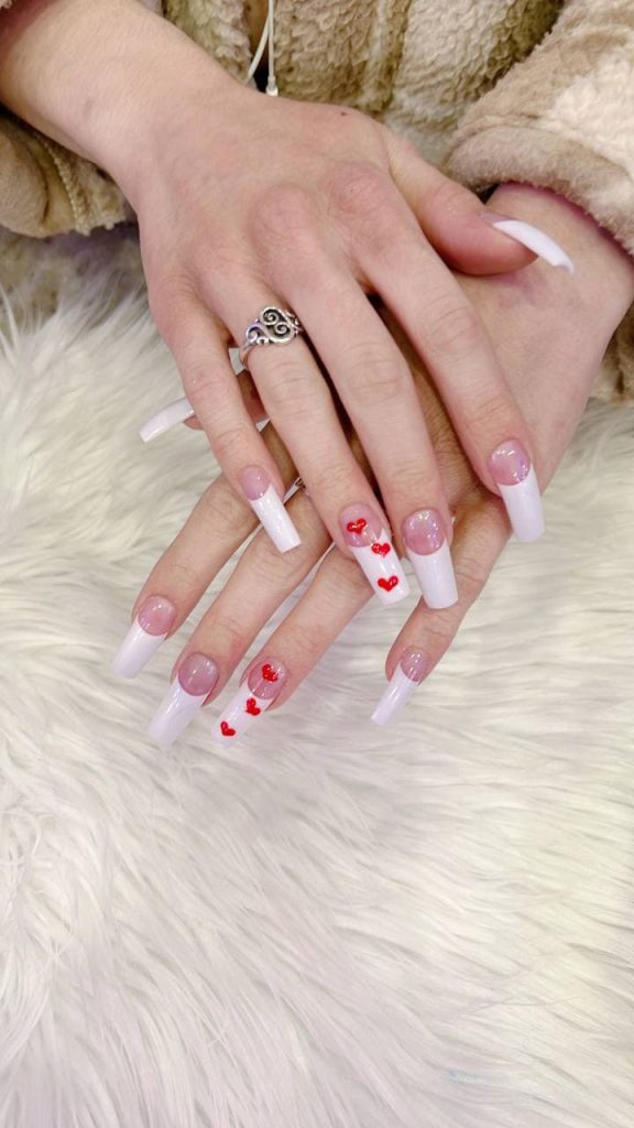 clean girl nails | bubble bath nails | TikTok